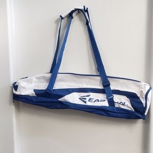 Easton baseball bag blue and white